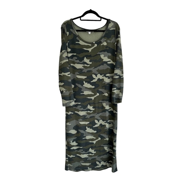 BB Dakota Can You See Me Now Camo Dress Size M - Picture 2 of 7